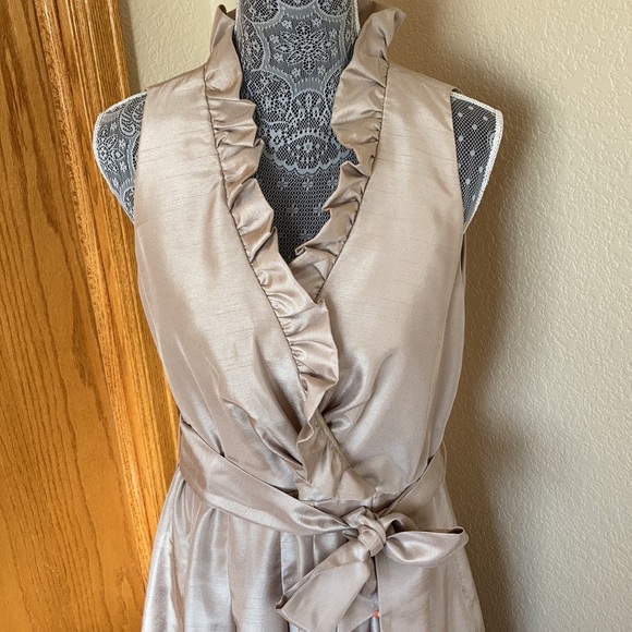 Jessica Howard A-line ruffle neck dress - Picture 3 of 10